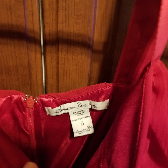 Red Ruffle Dress - Picture 4 of 10